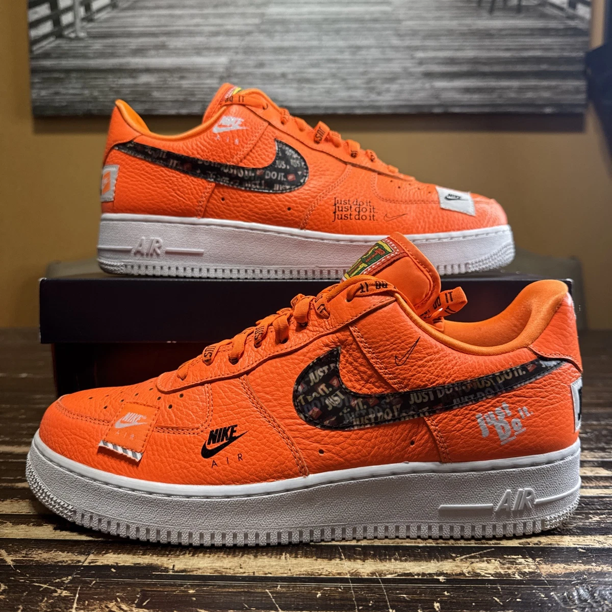 靴 27cm NIKE AIR FORCE 1 07 PRM JUST DO IT SHOE OF THE YEAR!! Nike Air Force 1 '07 Premium 