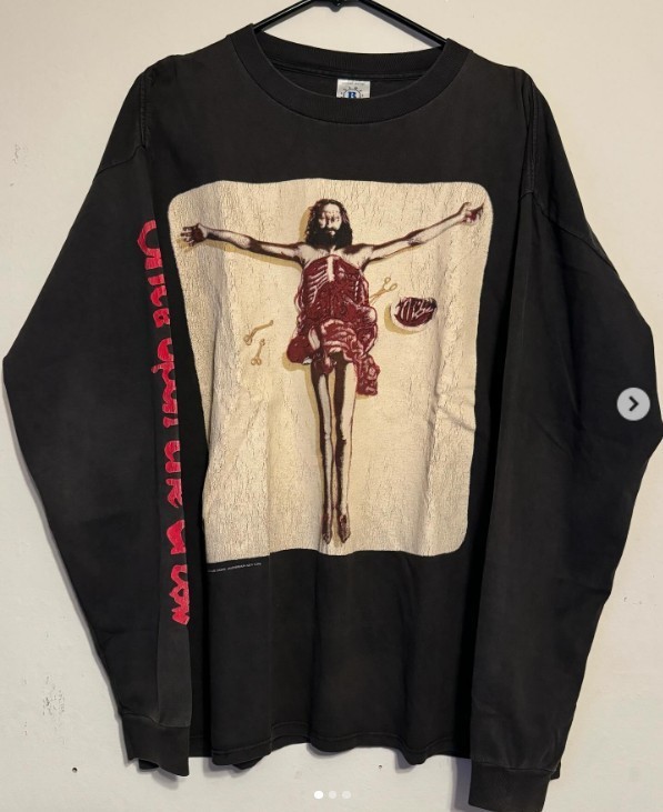 1995 DEICIDE Once upon the Cross Vintage Long Sleeves Shirt