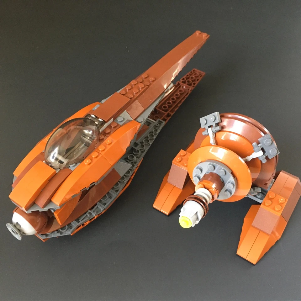 Lego Star Wars Geonosian Starfighter y cañón solamente. 7959, 9491 Foto 4 de 4