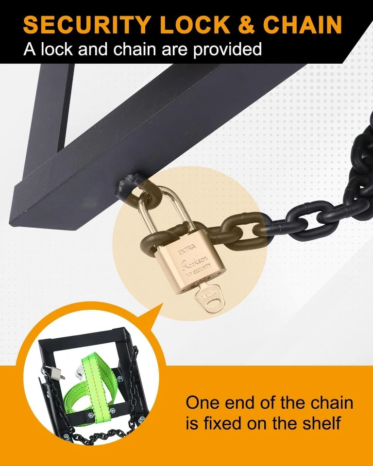 Semi Truck Spare Tire Rack Spare Tire Holder Spare Tire Carrier V2.0 Base Reinfo - image 2 of 4