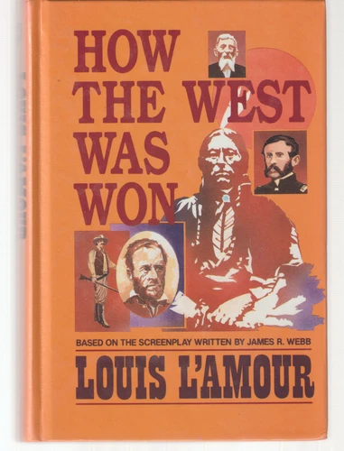 How The West Was Won HB/GB Thorndike Large Print 1988 Louis L'Amour Movie Tie-In