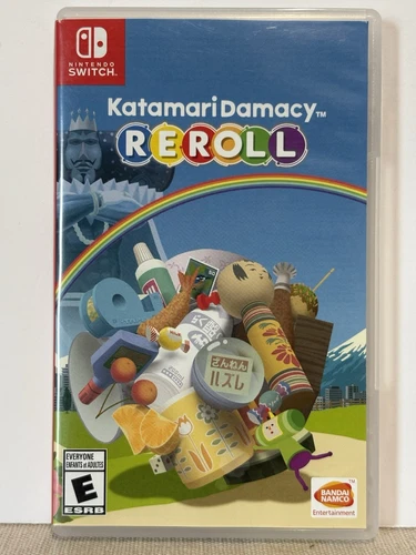 Katamari Damacy Reroll - Nintendo Switch COMPLETE IN CASE TESTED WORKING 