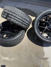 Superspeed RF05RR Matte Black Wheels & Tires for BMW F32 4 Series (19" x 8.5")