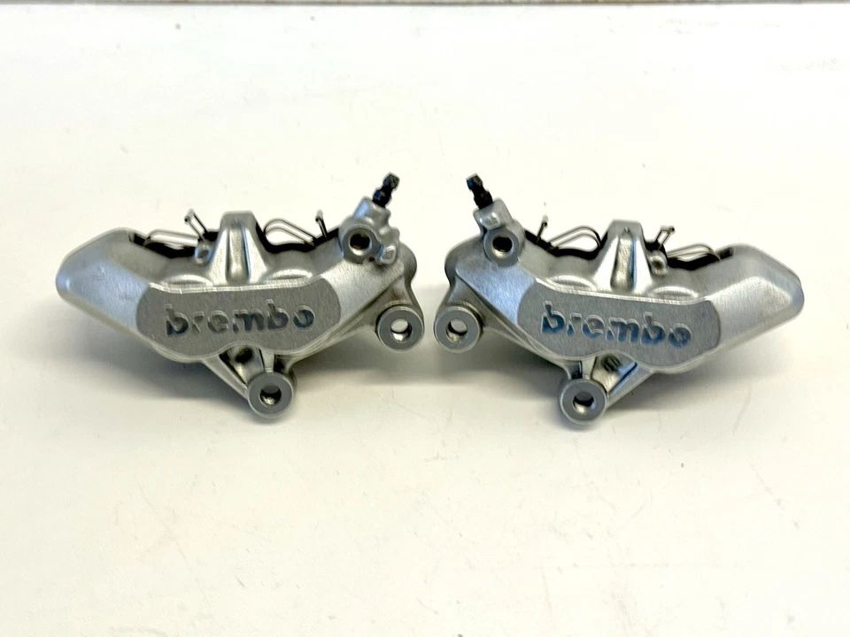 Genuine Brembo 65MM Front Brake Calipers Ducati 749 999 4 Pad/Piston Axial Mount - Image 2 of 4