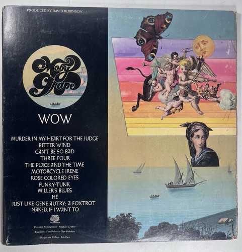Moby Grape Wow LP Vinyl Record CS9613 Columbia  - Picture 5 of 5