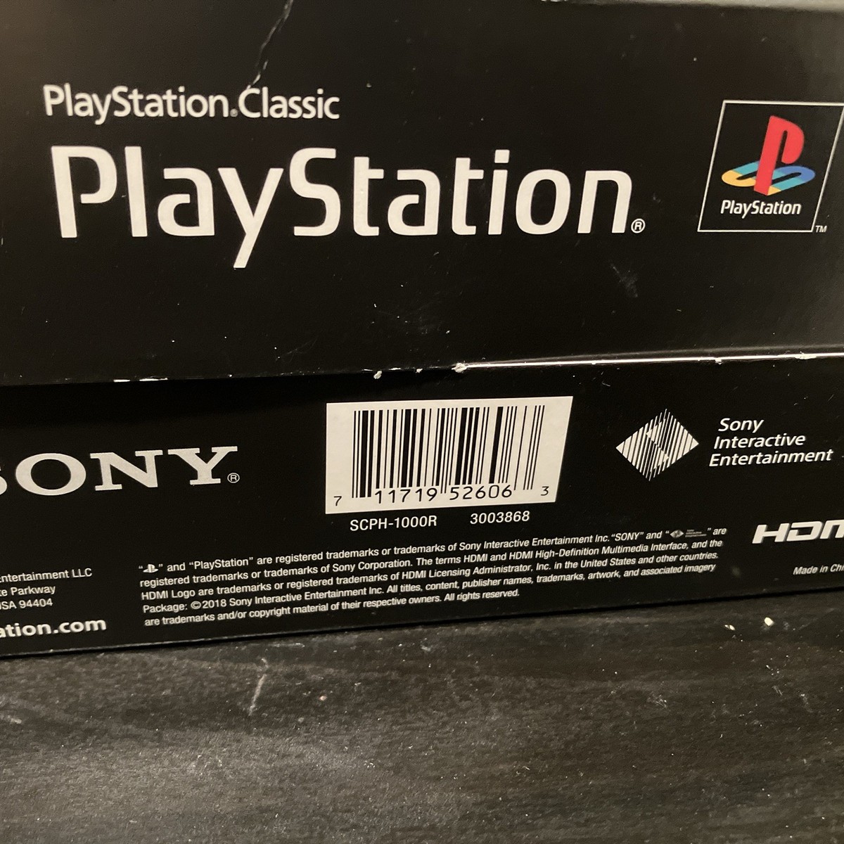 プレイステーションクラシック SCPH-1000R  PlayStation Sony Playstation console Classic Mini PS1 (SCPH-1000R