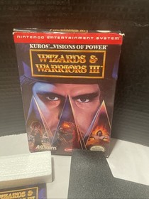 #645 Wizards & Warriors III CIB sigillo ovale nintendo NES ottimo