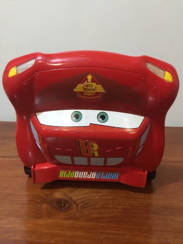 disney lightning mcqueen laptop vtech learning cars talking lights jeep kids lap - Foto 4 di 24