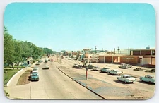 Biloxi Mississippi WEST BEACH~JEFFERSON DAVIS HIGHWAY Classic Car Alert Postcard