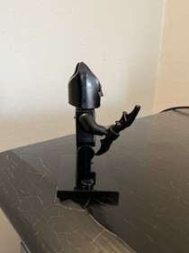 LEGO BATMAN Minifigure 2006 Bat002 Black Suit Black Mask W/Cape 7783 BATMAN