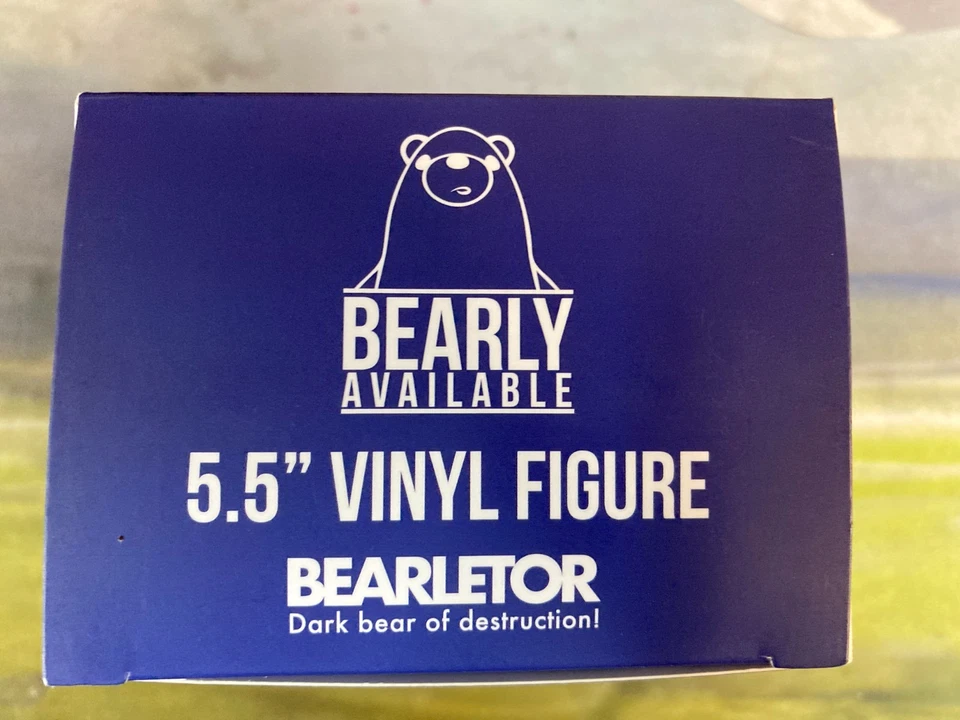 Bearly Bearletor Electric Skeletor 5" MOTU Black Light Plastic Empire Available - Image 3 of 4