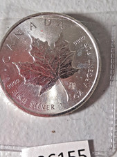2014 Canada Maple Leaf  $5 SILVER DOLLAR Coin 26155 bb8