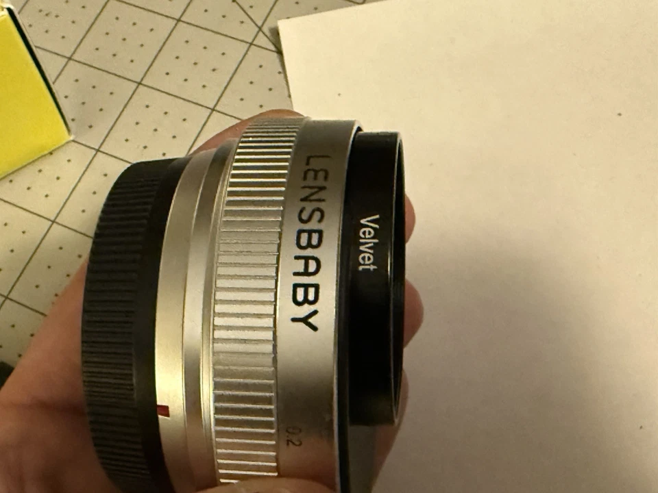 Lente creativa LensBaby 28 mm Trio para Sony montura E sin espejo Sweet Twist Velvet Foto 4 de 4