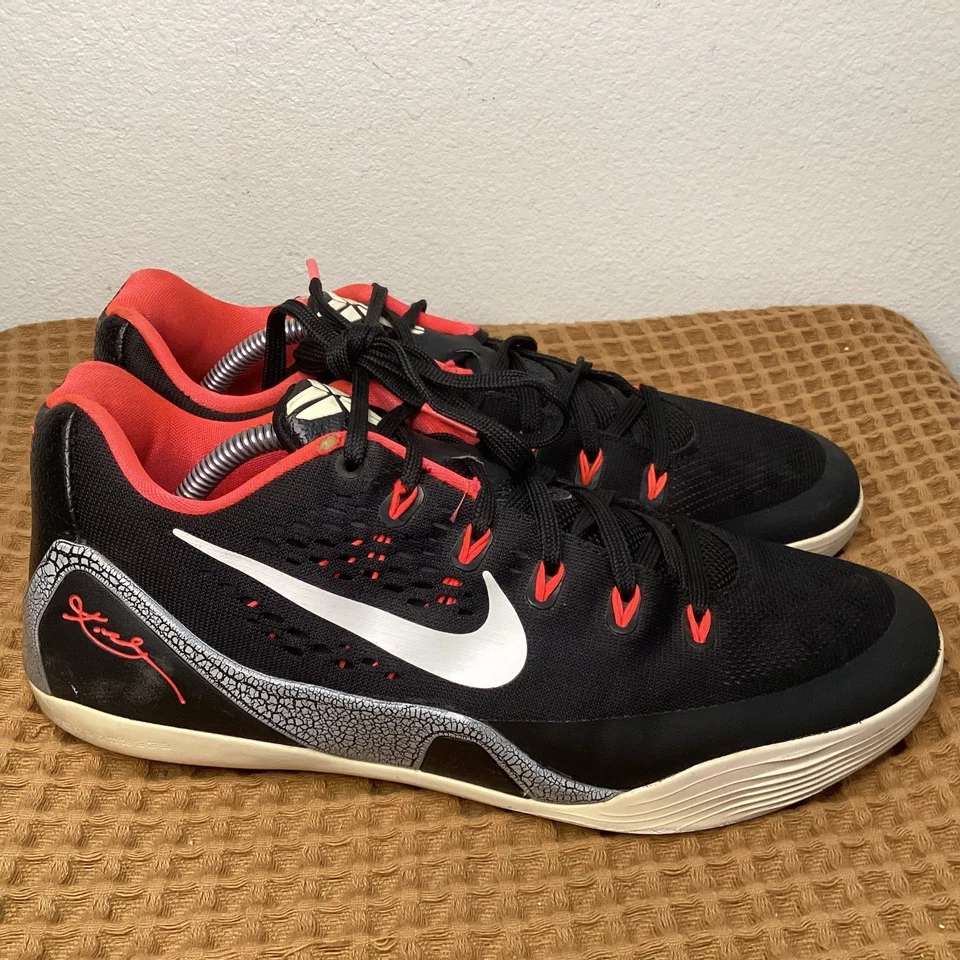 Zapatillas de baloncesto Nike Kobe 9 EM Laser Crimson para hombre talla 9,5 646701-001 Foto 2 de 4