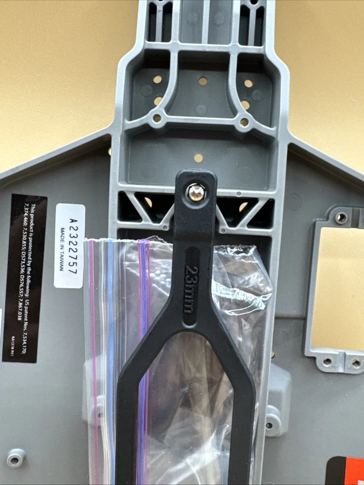 Traxxas Slash Chassis plate Gray 2wd RC Parts Replacement - Image 3 of 4