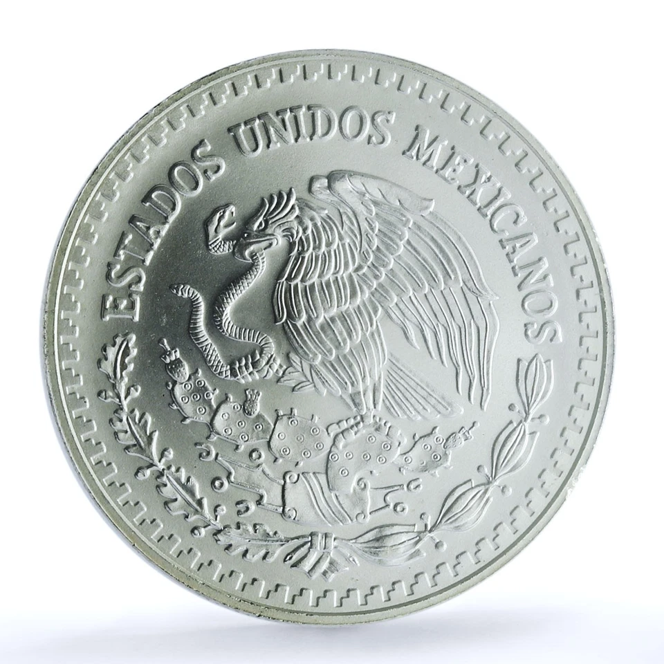 Mexico 1 onza Libertad Angel of Independence KM-613 MS 67 PCGS silver coin 1999 - Image 2 of 4