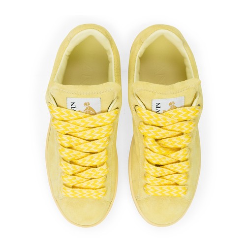 NIB LANVIN YELLOW BASSES CURB LITE SNEAKERS SIZE 45 $590 - Picture 4 of 10