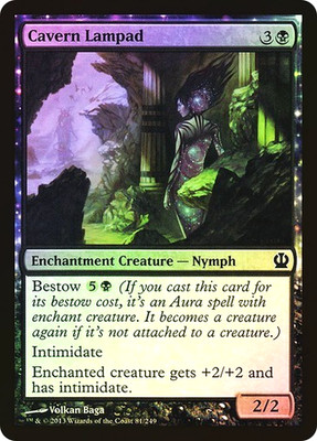 MTG - Cavern Lampad - Foil - Theros - Magic the Gathering