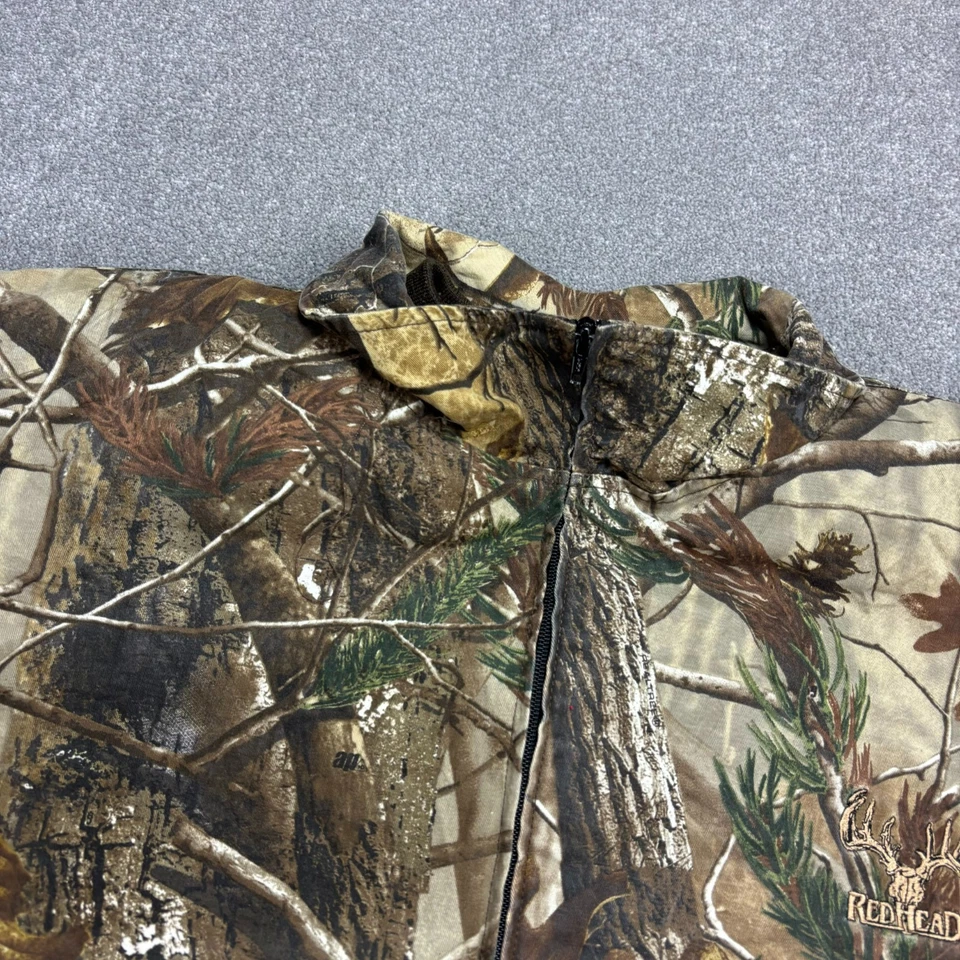 Куртка для взрослых RealTree 6XL коричневая рабочая одежда холщовая 3 в 1 камуфляжная охотничья с подкладкой мужская - Изображение 3 из 4