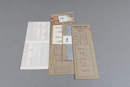 HO Scale Craftsman Kit - Campbell Scale Corrugated Warehouse - Unassembled - Imagen 5 de 5