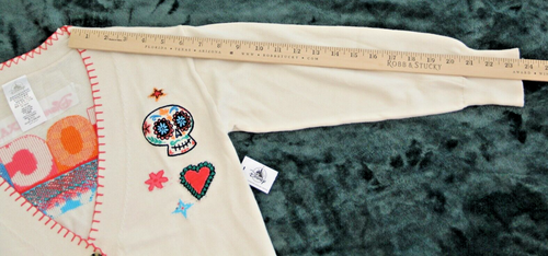 NWT Girls 9 / 10 Disney Pixar Coco Cardigan Sweater - Picture 9 of 11