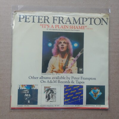 PETER FRAMPTON Baby I Love Your Way POP ROCK Picture Sleeve
