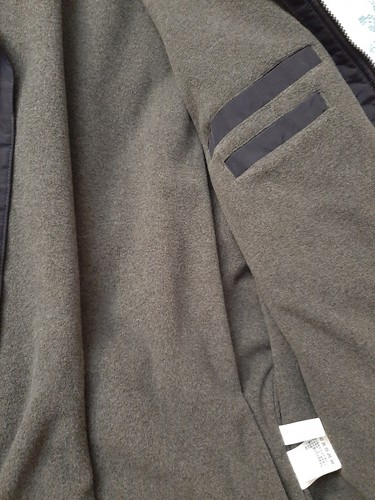 Chaqueta de nailon forrada de lana Lands End para hombre con cremallera bolsillos delanteros y cremallera 2 XL. - Imagen 8 de 10