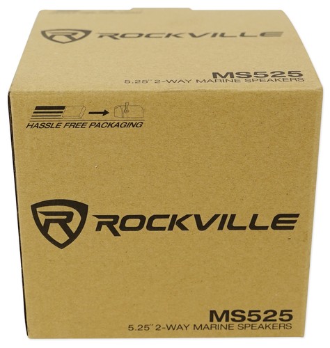 (4) Rockville MS525B 5.25" 800 Watt Waterproof Speakers For Polaris RZR/ATV/UTV - Picture 8 of 8