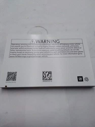 Chevrolet Bolt EV 2020 manual del dueño  - Imagen 3 de 7