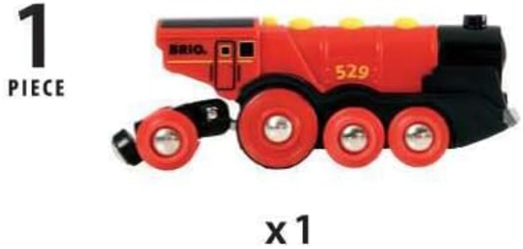 Mighty Red Action Locomotive Slide 6
