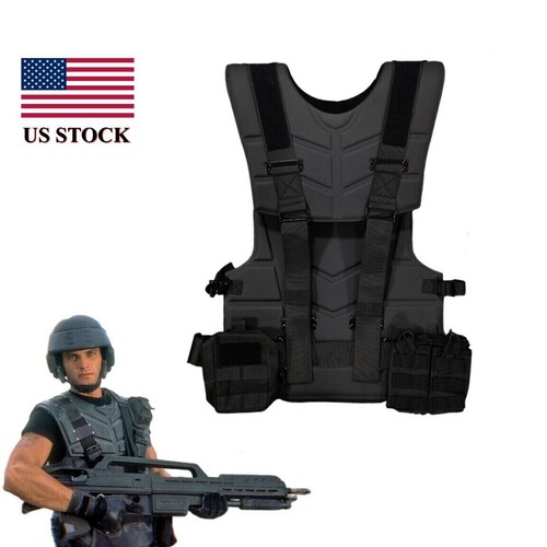 US Stock Starship Troopers Outdoor Vest EVA Turtle Shell Military Combat Outfit - 第 1/10 張圖片