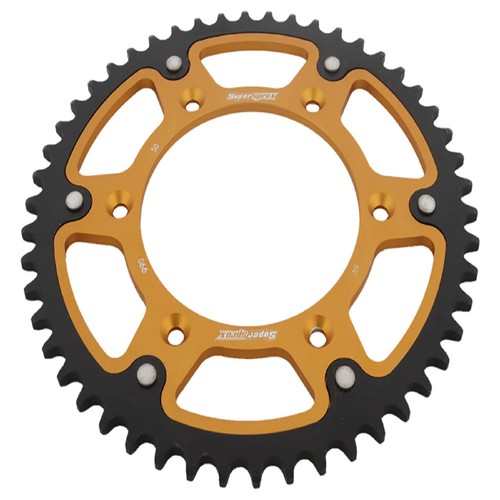 Supersprox Stealth sprocket Gold For 50T Chain Size 520; RST-990-50-GLD - Picture 3 of 4