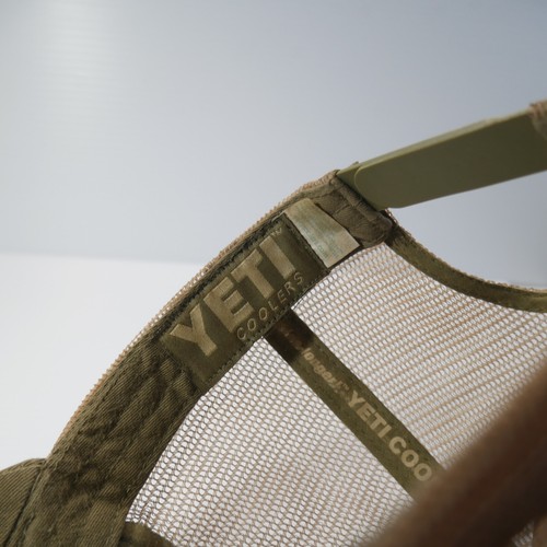 Yeti Coolers Baseball Cap Mesh Snap Back Olive Green Adjustable Lower Profile - Bild 9 von 10