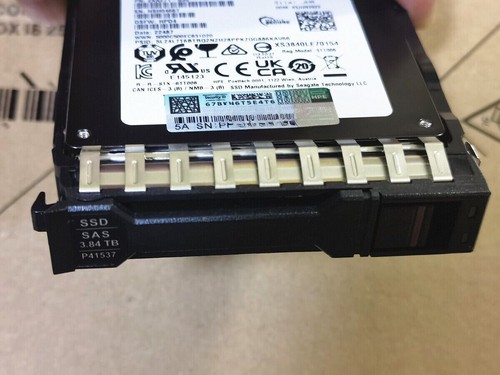 HPE / Seagate 2.5″ 3.84TB SAS 12G GEN10 PLUS V2 GEN11 DL360 DL380 Server SSD NEW - Afbeelding 4 van 5