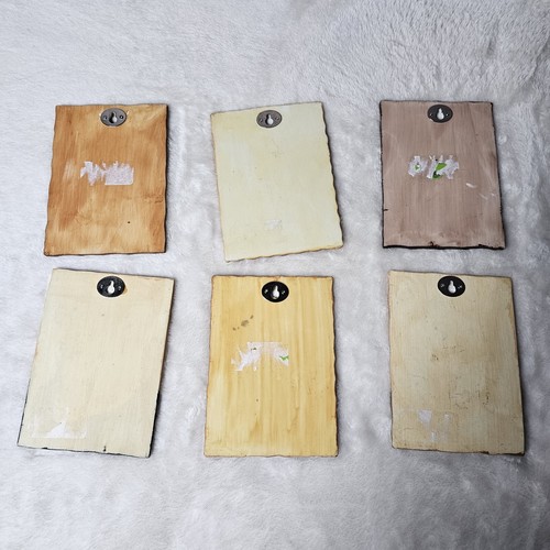 Coffee Themed 3D Resin Wall Plaques Set Of 6 Java Espresso Mocha Latte Americano - Picture 8 of 8