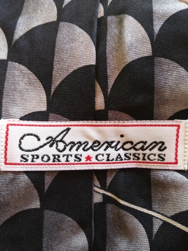 Fisherman's American Sports Classics Fishing Rod Reel lure sport Neck Tie - Picture 4 of 5
