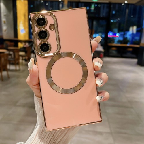 Phone Case For Samsung S24 Plus S23 Ultra S22 S21 FE S20 Magnetic Soft TPU Cover - Zdjęcie 12 z 17