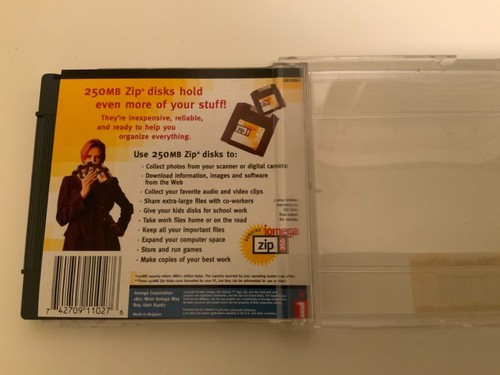 iomega zip 250mb - Afbeelding 2 van 3