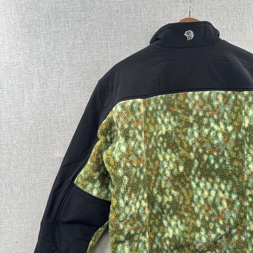 Chaqueta polar STÜSSY Mountain Hardwear para hombre pequeña verde arboledas escalas nueva sin etiquetas - Imagen 15 de 17