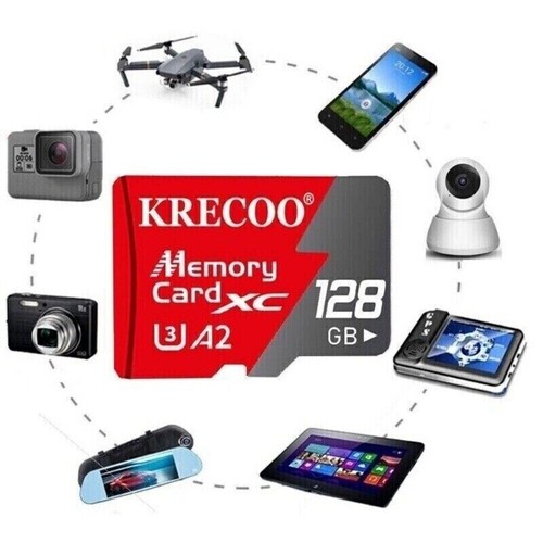 Micro SD Card Ultra Memory 128GB 256GB 1TB TF for Phone Tablet Security Camera - Picture 3 of 17