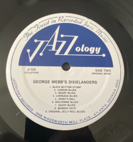 George Webb's Dixielanders Dixielanders LP Vinyl Record J-122 Jazz Excellent - Picture 5 of 8