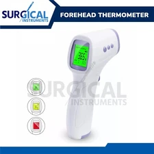 Non-Contact Digital Infrared Forehead Thermometer Medical Grade 1 Sec Accurate
