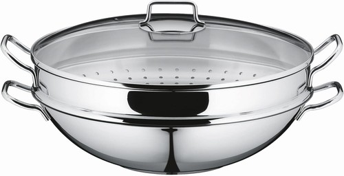 WMF Wok-set 4-pieces 36 cm- Traditional Asian cookware - Picture 2 of 4