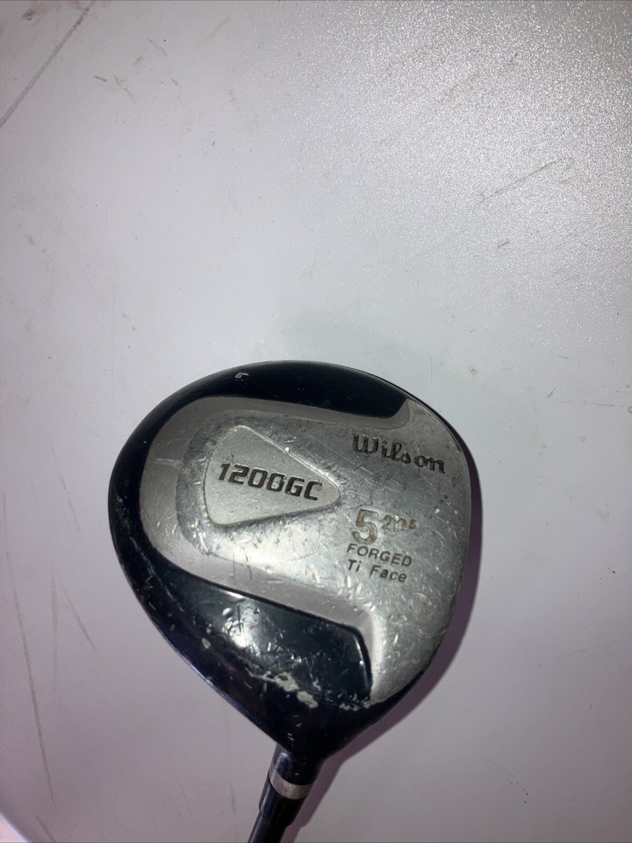 Set of 2 Wilson 1200GC Forged Ti Face 3+5 Woods Regular Graphite Shafts Set of 2 Wilson 1200GC Forged Ti Face 3+5 Woods Regular Graphite Shafts