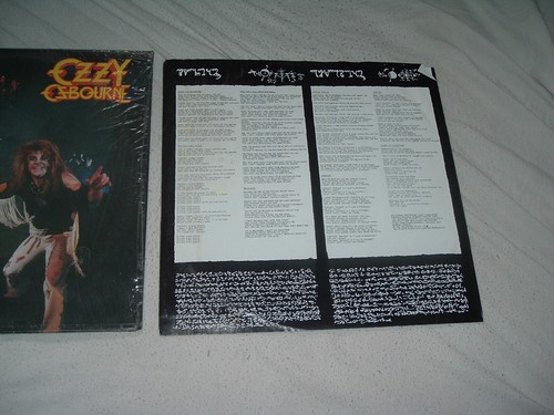OZZY OSBOURNE Diary Of A Madman '81 SHRINK + HYPE STICKER ! ORIG US press LP - Picture 3 of 3