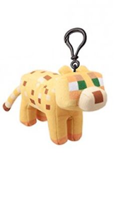 Minecraft Ocelot Plüschanhänger Game Spiel Zocken Merch Plush Stofftier Katze 