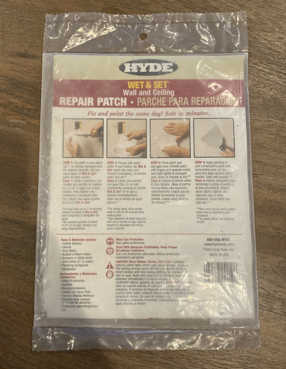 Hyde Wet Set Wall And Ceiling Repair Patch Shelly Lighting