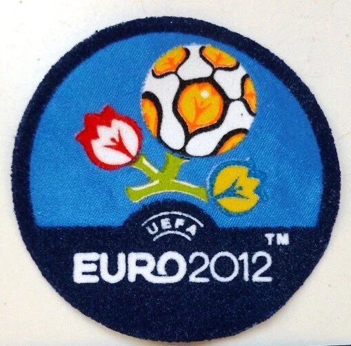 MARKENLOS UEFA Euro 2012 Patch neu