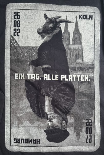FJORT - Ein Tag Alle Platten - LS schwarz XL Longsleeve Post-Hardcore Shirt NEU - Bild 5 von 12