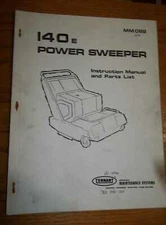 Power Sweeper 140E Instruction Maual and Parts List
